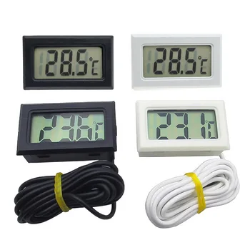1Pc 2020new 5m Praktinį Mini Termometras Namų Temperatūros Matuoklis Skaitmeninis LCD Ekranas Naujas