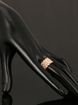 Moteriški Žiedai, Sužadėtuvių Žiedą Moteris Prabangūs Papuošalai, Aukso Žiedas, Nerūdijančio Plieno Žiedai Moterims