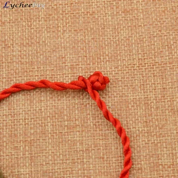 Tradicinis Kinų Feng Shui Raudonos String Apyrankę Turto Pasisekė Vario Monetas, Žavesio Pakabukas