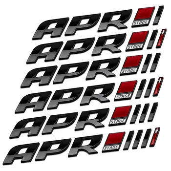 Automobilio stilius ABS APR III Etapas Emblema automobilių Uodegos Pusėje Lipdukas Ženklelio Lipdukai Volkswagen VW Passat CC Golf 6 Golf7 Audi A4 A6