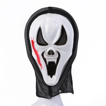 2020 Mirties Galutinę Paskirties vietą Rėkti Kaukolė Dvasios Kaukė Netikrą Veidą Multi-formos Baisu Halloween Cosplay Maskuotis Prekes