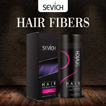 Sevich 25g Plaukų Pluoštas Momentinis Plaukų Augimą Keratino Plaukų Pastato Skaidulų Milteliai Aplikatorių Šukos Pratęsimo Plaukų Antra 10 Spalva