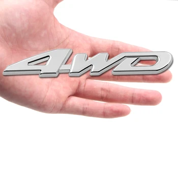 1pcs 2020 Naujas 3D Karšto Metalo Automobilių Metalas Chrome 