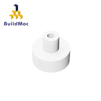 BuildMOC 20482 Plytelių Raundas 1 x 1 su Baru ir Pin Turėtojas, Statyba Blokai, Dalys 