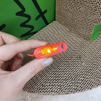 [MPK Katė Žaislas] LED Baterijos Valdomas Vibruojantis Klaidas Įvairių Spalvų, Mirksi Ladybugs
