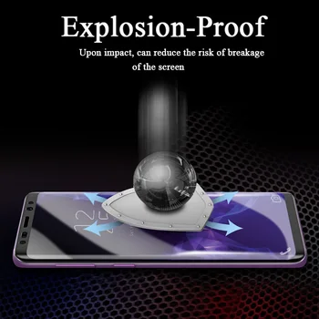 Hidrogelio Plėvelės Samsung Galaxy A9 2018 SM-A920F Screen Protector dėl Samsung A9 2016 Apsaugos Pilnas draudimas