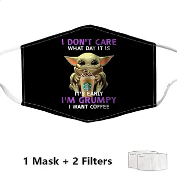 Filmo Cosplay Kostiumai, Kaukės 3D Atspausdintas Plaunamas Audinys Facemask Dulkėms Daugkartinio naudojimo Burną Padengti Apsaugos Kaukė su KD2.5 Filtras