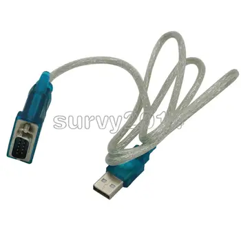 CH340 USB į RS232 (COM Port Serial 9 Pin DB9 Kabelio Adapteris Paramos Windows7 PC PDA GPS