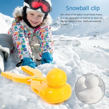 Antis-formos Sniego Įrašą Žiemos Plastiko Putinas Maker Įrašą Vaikai Lauke, Smėlio, Sniego Kamuolys Pelėsių Žaislai Kovoti Žaislas Vaikams Atsitiktinis