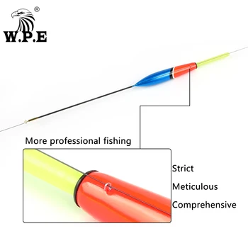 W. P. E 5vnt/pakuotė 4g Žvejybos Plaukti 19-24cm Barguzinsky Eglės Plaukti Vertikalus Plūduro Light Stick Plaukti Šviesos Klijuoti, Žvejybos Reikmenys Pesca