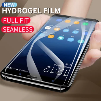 2vnt 21D Hidrogelio Plėvelės Samsung Galaxy S20 S21 S10 S8 S9 Plus Screen Protector Filmas 