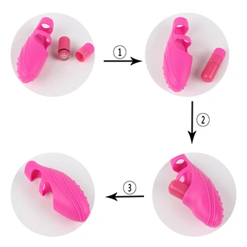 OLO Piršto Vibratorius G Spot Stimuliatorius Šokių Piršto Batų Erotinių Produktų Suaugusiųjų Lesbiečių Moteris Šokėja Klitorio Sekso Žaislai Moteris