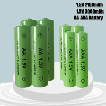 1,5 V AA AAA NI-MH AA Baterijos AAA Alkaline 2100-3000mah Už Fakelas Žaislai, Laikrodis, MP3 Grotuvas Pakeisti Ni-Mh Baterija