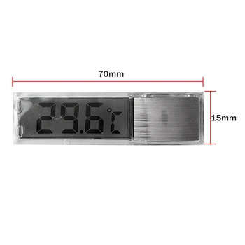 Daugiafunkcinis LCD 3D Skaitmeninis Elektroninis Temperatūros Matavimo Žuvų Bako Temp Matuoklis Akvariumo Termometras OCT998