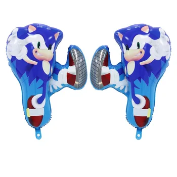 Sonic The Hedgehog Balionai Vaikams, Žaislai, Superhero Sega Žaidimas Gerbėjai Sonic Balionas Su Gimtadieniu Laišką Balionas Reklama