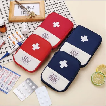 Lauko Pirmosios Pagalbos greitosios Medicinos Pagalbos Krepšys Medicina Narkotikų Tabletes, Dėžutę Namų Automobilių Survival Kit Atsiras Atveju Mažų 600D Oksfordo Dėklas
