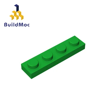 BuildMOC Suderinama Surenka Dalelių 3710 1x4 Statybinių Blokų Dalys 