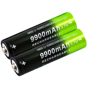 1/20pcs 9900mAh 18650 Li-ion Bateria 3.7 V Įkraunamas Akumuliatorius, LED Žibintuvėlis, Žibintai, Baterijos bateria 18650 akumulator