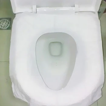 10 vnt/set Kelionės vienkartinius klozeto dangtis wc kilimėlis, atsparus vandeniui tualetinio popieriaus bloknotas vonios kambario aksesuarai