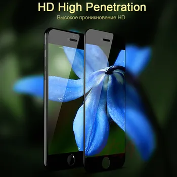 3Pcs/daug 9H Visiškai Padengti Grūdinto Stiklo Plėvelė iPhone 6 6s 7 8 Plus SE 2020 X XS XR 11 Pro MAX Stabdžių Sprogimo Screen Protector