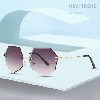 Mados Lady Saulės akiniai 2020 Taškus Akiniai nuo saulės Moterims Prekės ženklo Dizaineris Lydinio Rėmas Klasikiniai Akiniai Atspalvių OculoS De Sol