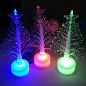 25# Kalėdų Kalėdų Medžio Spalva Keičiasi LED Šviesos Lempa Namų Puošybai Naujųjų Metų Namų stalo dekoro Kalėdų Vakarėlį Stalo Apdailos