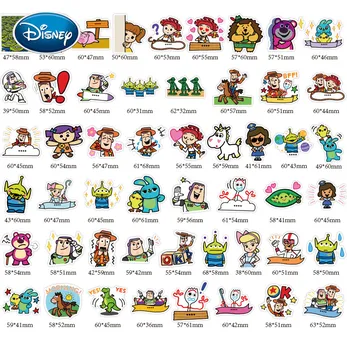 Disney 50pcs Žaislų Istorija Lipdukai Mielas Lipdukai Animacinių filmų Vandens Puodelį Sąsiuvinis Telefonas atsparus Vandeniui Apdailos Vadovas Lipdukas