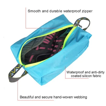 Ultralight Nešiojamas Vandeniui Batų Krepšys Multi-funkcija Lauko Keliauti Namo Saugojimo Krepšys Atveju, Vyrų, Moterų Sportbačiai Organizatorius