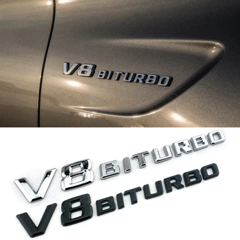 V8 BITURBO Laišką Logotipą, BMW, 
