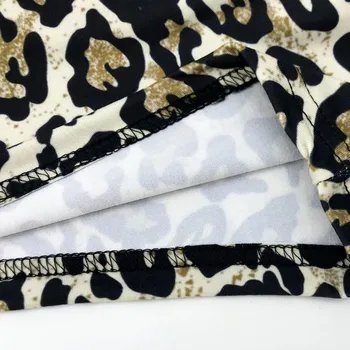 Mados Suknelė Leopard Rankovių Golfo Slim Fit Pakuotės Klubo Suknelės Moteris 2020 Baras Klubo Seksualus Bodycon Kamufliažinis Mini Drees