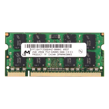 Svarbi Nešiojamojo kompiuterio Atmintis DDR2 667/800 MHZ DDR2 2 GB 4 GB laptop RAM 4GB=2VNT 2G PC2-5300/6400S 1.8 V