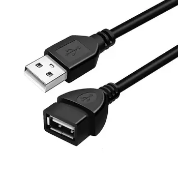 USB 2.0 Kabelis Extender Laido Viela, Duomenų Perdavimo Kabeliai Super Spartos Duomenų Pratęsimo kabelis Monitoriaus, Projektoriaus Pelės, Klaviatūros
