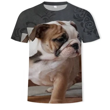 2020 naujas šuo 3D spausdinimo T-shirt vyrai juokinga modelis vasaros apvalios kaklo trumparankoviai 3d T-shirt vyrų ir moterų topai