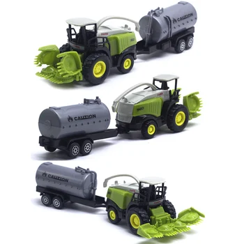 Visi Ūkio Traktoriaus itin Žaisti Kolekcijos Žaislas,Diecast Metal Transporto priemonės Automobilio Modelį su Plastiko Dalis,Pasėlių Cutter Purkštuvas Elektrinės