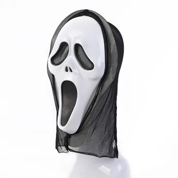 2020 Mirties Galutinę Paskirties vietą Rėkti Kaukolė Dvasios Kaukė Netikrą Veidą Multi-formos Baisu Halloween Cosplay Maskuotis Prekes