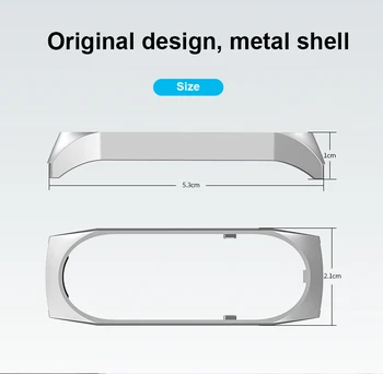 Smart Žiūrėti Dirželis Xiaomi Mi Juosta 5 Dirželis Metalo Rankogaliai Nerūdijančio Plieno Apyrankė Mi Juosta 5 Dirželis Žiūrėti band Apyrankė