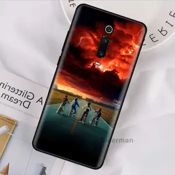 Svetimas Dalykų Atveju Xiaomi Redmi Pastaba 9S 8 8T 9 Pro Max 7 8A 7A 7S K30 K20 Juodas Silikoninis Telefono Coque Dangtis
