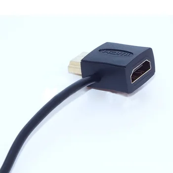 USB 2.0 Male Įkroviklio Laido Adapteris, 50cm HDMI Vyrų ir Moterų 10820P Paramą 3D vaizdo įrašymo Su HDTV Konverteris USB maitinimo Kabelis