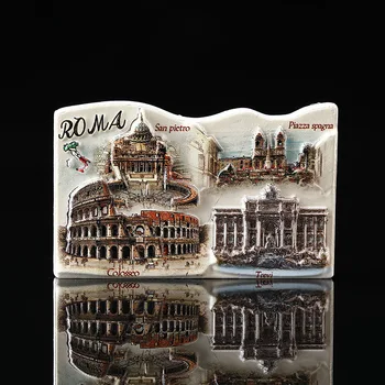 Pasaulio Turizmo 3D Dervos Amatų Romų Sicilijos Kūrybos Šaldytuvas Magnetai Italija Kelionės Suvenyras Namų Dekoro Priedai Dovanų Idėjos