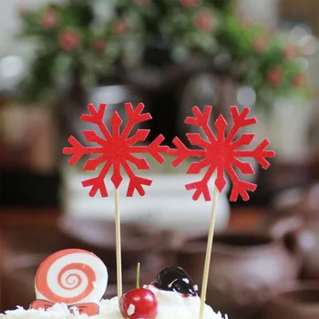 10 Vnt Snaigės Cupcake Rėžtuvės Baby Girl Užšaldyti Gimtadienio Dekoracijas Kalėdų, Vestuvių Tortą Tiekimo Reikmenys