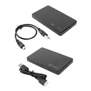 USB Kietojo Disko Adapteris Talpyklos Disko Atveju Langelį Išorinį Standųjį Diską, KOMPIUTERIS, Nešiojamas KOMPIUTERIS 2,5 colio SATA SSD HDD Mobile Atveju