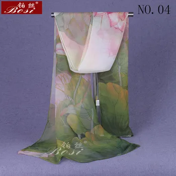 šilkas jaustis Mados hijab spausdinti Šalikas Skaros moterų Šifono gėlių šalikai žaliojo moterų prabangos prekės ponios stoles Pink Gėlių