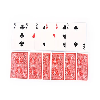 Visiškai Naujas Ir Aukštos Kokybės 2 Komplektai Lengva Klasikinis Magija, Kortų Šeimos Juokingas Žaidimas Magic 3 Trijų Kortų Triukas Kortelės