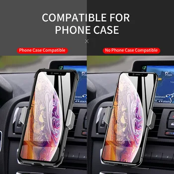 YKZ Automobilinis Telefono Laikiklis iPhone 12 11pro 8 X 7 XS Mini Oro Angos Mount Turėtojas 360 Sukimosi Automobilio Savininkas už Telefoną, Automobilį, Telefoną Laikykite