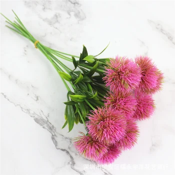 Dirbtinės Gėlės Nekilnojamojo Touch Kiaulpienių Padirbtų Augalų Plastikinės Gėlės Vidaus Apdailos Spalvotų Vestuves Netikrą Gėlės
