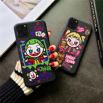 Mielas Animacinį Filmą Joker Juokinga, Telefono dėklas skirtas iPhone 11 12 mini Pro Max SE 2 