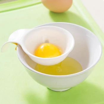 Maisto Kokybės Plastiko Kiaušinio Trynys Balta Tarpine Kiaušinių Daliklis Naujovė Virtuvės Dalykėlių Kepimo Įrankiai
