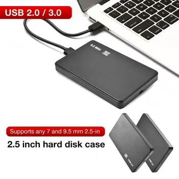 Išorinį kietąjį diską atveju, USB 3.0/2.0 5Gbps 2.5 colių hdd case SATA Išorinis Uždarymo HDD Kietojo Disko Atveju Langelį nešiojamas KOMPIUTERIS