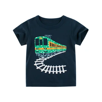 Kūdikių Berniukų Marškiniai 2020 Naujų Vaikinų Vasaros Tshirts Vaikams, Cartoon marškinėliai Vaikams t marškinėliai Berniukams trumpomis Rankovėmis Berniukams Medvilnės Marškinėliai