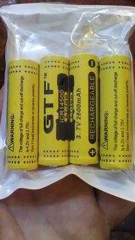 Komplekte Pardavimo GTF), 3,7 V 2800mah 14500 Baterija Li-ion Įkraunama Baterija